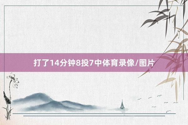 打了14分钟8投7中体育录像/图片