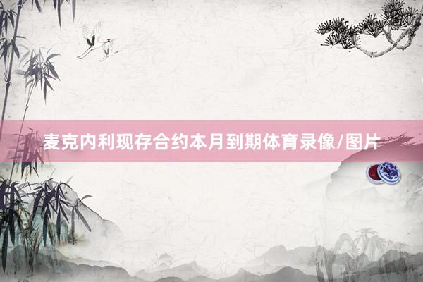 麦克内利现存合约本月到期体育录像/图片