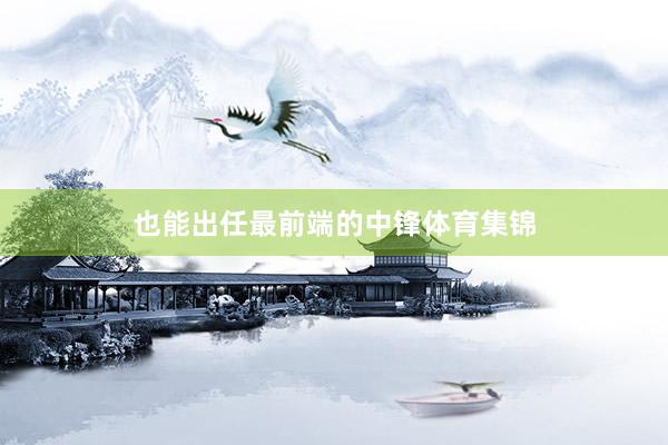 也能出任最前端的中锋体育集锦