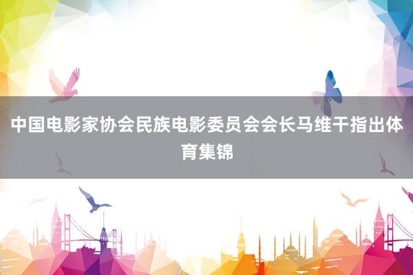 中国电影家协会民族电影委员会会长马维干指出体育集锦