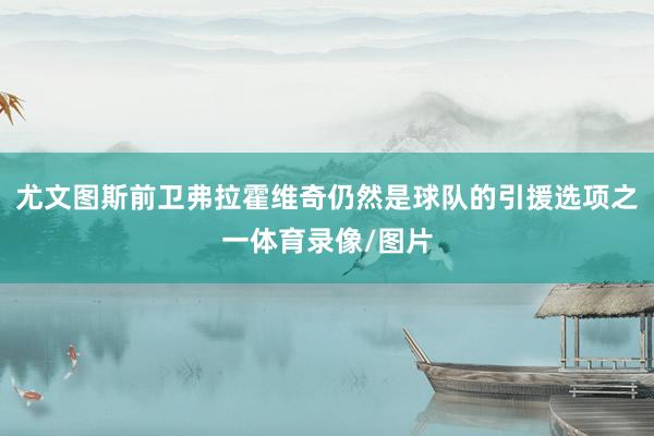 尤文图斯前卫弗拉霍维奇仍然是球队的引援选项之一体育录像/图片