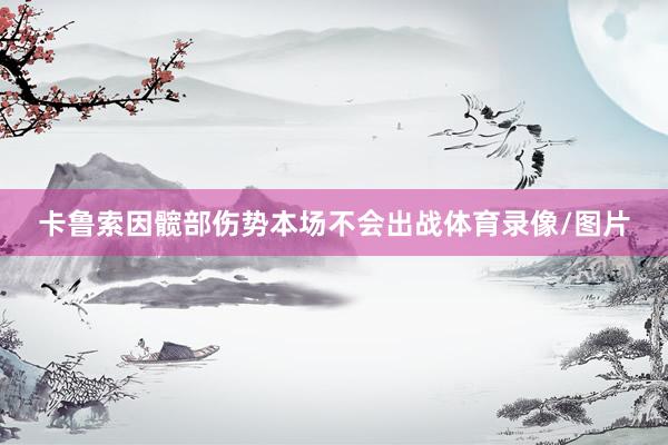 卡鲁索因髋部伤势本场不会出战体育录像/图片