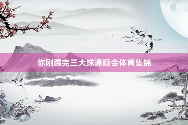 你刚踢完三大球通顺会体育集锦