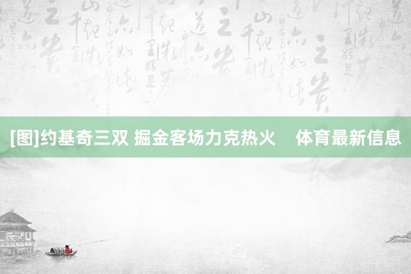 [图]约基奇三双 掘金客场力克热火    体育最新信息