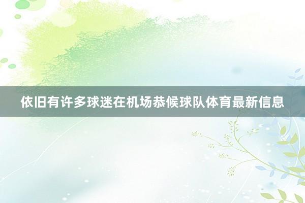 依旧有许多球迷在机场恭候球队体育最新信息
